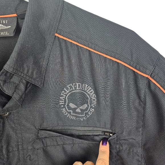 Harley-Davidson Motorcycles Performance Button Down Shirt - Picture 4 of 9